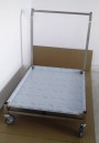 Carucior tip platforma inox