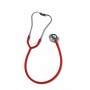 Stetoscop Erkaphon cu piesa de ascultare dubla,aluminiu adonizat, diamnetru 47mm, tubulatura in forma de Y, rosu  542.00030.7590