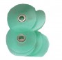 Discuri de finisare si lustruire 14mm, verde(conturare), 40 bucati