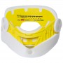 Guler cervical pediatric ajustabil, de unica folosinta, prindere Velcro, compatibil CT si RMN