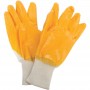 Manusi antichimice impregnate cu cauciuc, galbene, marimea XL