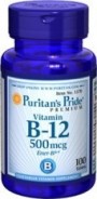 Vitamina B12 500mcg/100 buc.