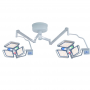 Lampă Chirurgicală LED E500/500 MAX | Prindere Tavan | Sistem Dublu Simetric Shadowless