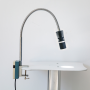 Lampă de Examinare LED JD1600J | Fixare Clips | Braț Flexibil „Gooseneck”