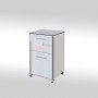 Noptieră Spital BEDSIDE-04 din Lemn | Compartimentare XL | Robustă & Elegantă