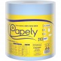 Rola prosop hartie reciclata 1 strat - Albastra - Papely - 310 metri