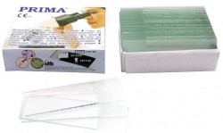 Lame microscop colțuri tăiate sau finisate, cap mat