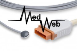 Senzor de temperatura pentru monitor de functii vitale GE Dash 2000 / 2500 / 3000 / B20 / etc
