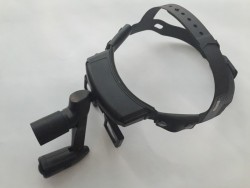 Lampa frontala LED BT-410AL, fascicul de lumina ajustabil, inclusiv lampa Astral si lupa tip ochelari