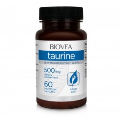 Taurina, 500 Mg, 60 capsule