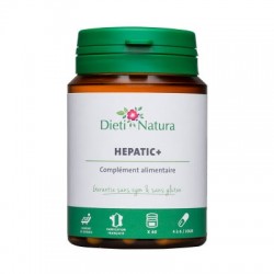 Hepatic+, 200 capsule, protejeaza ficatul, detoxifica organismul, elimina toxinele