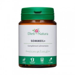 Sommeil+, 60 capsule, trateaza tulburarile de somn, favorizeaza relaxarea, buna dispozitie