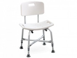 Scaun pentru dus cu spatar 150kg