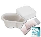 Set castron de uz general / recipient urinar pentru femei ECOPATENT® UB-2 (pulpa virgina)