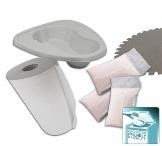 Set urinar ECOPATENT® PM-4 (hartie reciclata), greutate suportata: < 75 kg