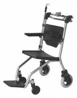 Scaun rulant pentru pacienti Quattro SW, cadru din otel inoxidabil