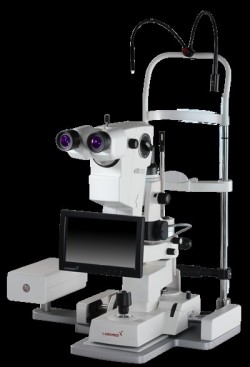 Biomicroscop eVO 500, produs de compania Labomed (SUA)