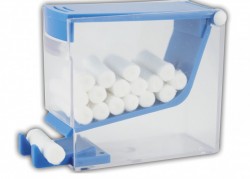 Dispenser Rulouri bumbac, plexic transparent igienic