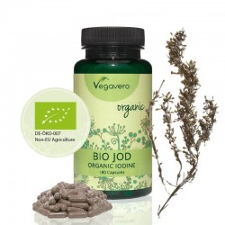 Iod Organic 180 capsule, reglează atât glandele tiroide cât și cele hipofizare, beneficii pentru pancreas și prostată.