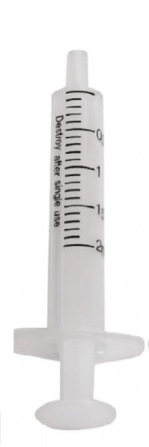 PRIMA Seringi  2/2.5ml, fara ac, Luer Slip, din 2 parti (corp, piston), 100buc