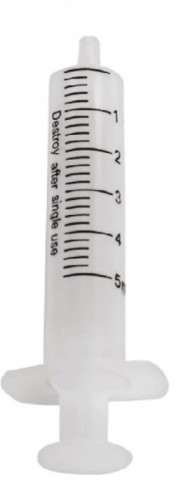 PRIMA Seringi  5ml, fara ac, Luer Slip, din 2 parti (corp, piston), 100buc