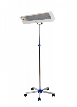 Lampa Bactericida LBA 60 W (2X30W-S), cu montare pe stativ mobil cromat