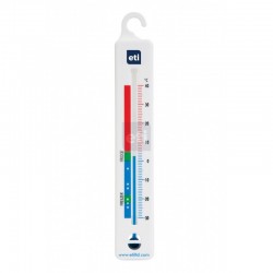 Termometre de frigider cu agatatoare, vitrine frigorifice, congelatoare, carcasa din ABS, temperaturi --30 la 40 ° C în diviziuni de 1 ° C