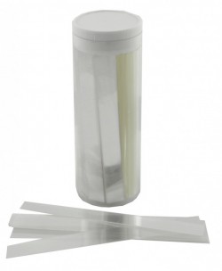 Benzi de plastic(mylar) pentru realizarea matricilor, 1x10cm, transparente, 1000bucati