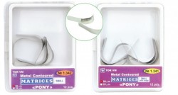 Matrici Pony Metalice Bombate, Small 35 x 6 mm(1.341) / Large 7 x 0.05 mm(1.344), 12 bucati