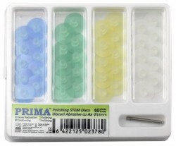 Set Mandrina + Discuri de finisare si lustruire 14mm, set