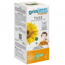 Grintuss pediatric sirop pentru tratamentul tusei uscate si productive X 180G