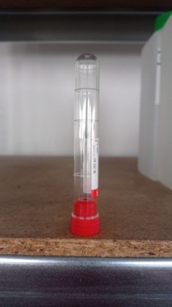 Eprubeta sterila cu dop, 15*100mm, 10ml, 800 buc