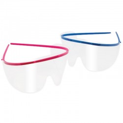 Ecran protectie ochi PRIMA, rama + ecran, galben, 5 seturi