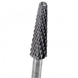 Capat freza de unghii, bit de carbid PRIMA, cu capat conic, 4x13.5mm, marime M