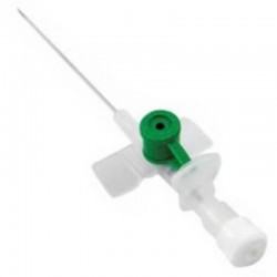 PRIMA Branule cu valva si cateter F.E.P. radioopac, 18G Int/Ext-Dia: 0.9/1.3 x 45mm verde, Luer Lock, Sterile, CE, 100buc