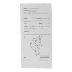 Retetar medical uz veterinar A6 1 buc*100 file