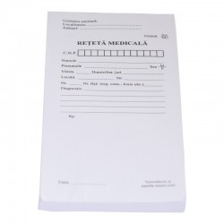 Retetar medical 100 file A6 1 buc*100 file