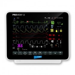 PROview 12  Monitor pentru pacienți cu ecran tactil color de 12,1” și ECG cu 12 canale