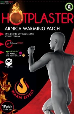 Plasture Hot impotriva durerii cu Arnica si Gheara Dracului 9*14 cm. 30 buc.+ CADOU Organizator medicamente circular