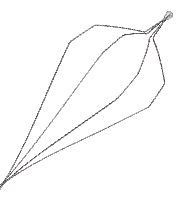 Coșuleț extracție de unică folosință  (Pliu unghiular, oțel inoxidabil) Pentru îndepărtarea pietrelor și a obiectelor rotunde și alunecoase