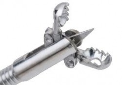 Pensă biopsie cu ac reutilizabilă  (Cupe aligator) Neacoperite, autoclavabile.