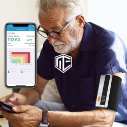 Tensiometru electronic Wireless pentru Braț + ECG