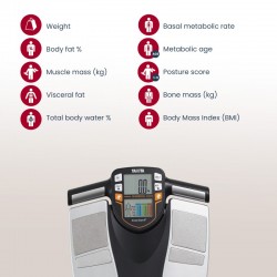 Tanita BC-545N – Cântar de analiză corporală segmentală, pentru fitness de precizie