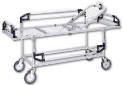 Targă pacienți radiotransparentă cu saltea ignifugă - LIVRARE RAPIDA DIN STOC