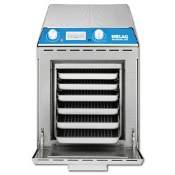 Melag Sterilizator / Etuva/ Pupinel cu aer cald tip 205 – cu suport pentru 6 tavi
