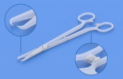Forceps (clește) Pozzi-Palmer din plastic (Tirapalle) RI.MOS. srl - Italia