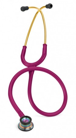 Stetoscop 3M Littmann Classic II Infant 2157 – Raspberry, finisaj Rainbow