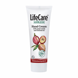 Hand Cream with Grape Seeds and Almond Oil (Crema de maini, cu ulei din samburi de struguri si migdale BIO) - 100ml.