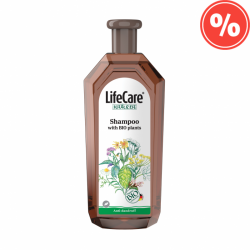 Shampoo with BIO plants (Sampon Antimatreata, cu extract de plante BIO) - 500ml.