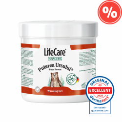 Bear Power Warming Gel (Gel incalzitor Puterea Ursului, cu plante, BIO) - 500ml.